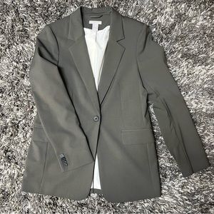 Gray H&M Oversized Blazer XS
